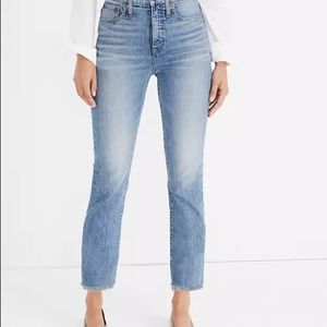 MADEWELL Perfect Vintage Crop Jean
